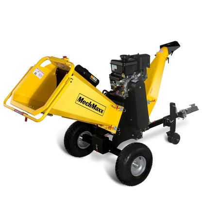 6 inch E-start B&S VANGUARD 408cc 14hp Gasoline Engine Powered Drum Wood Chipper,   P4206