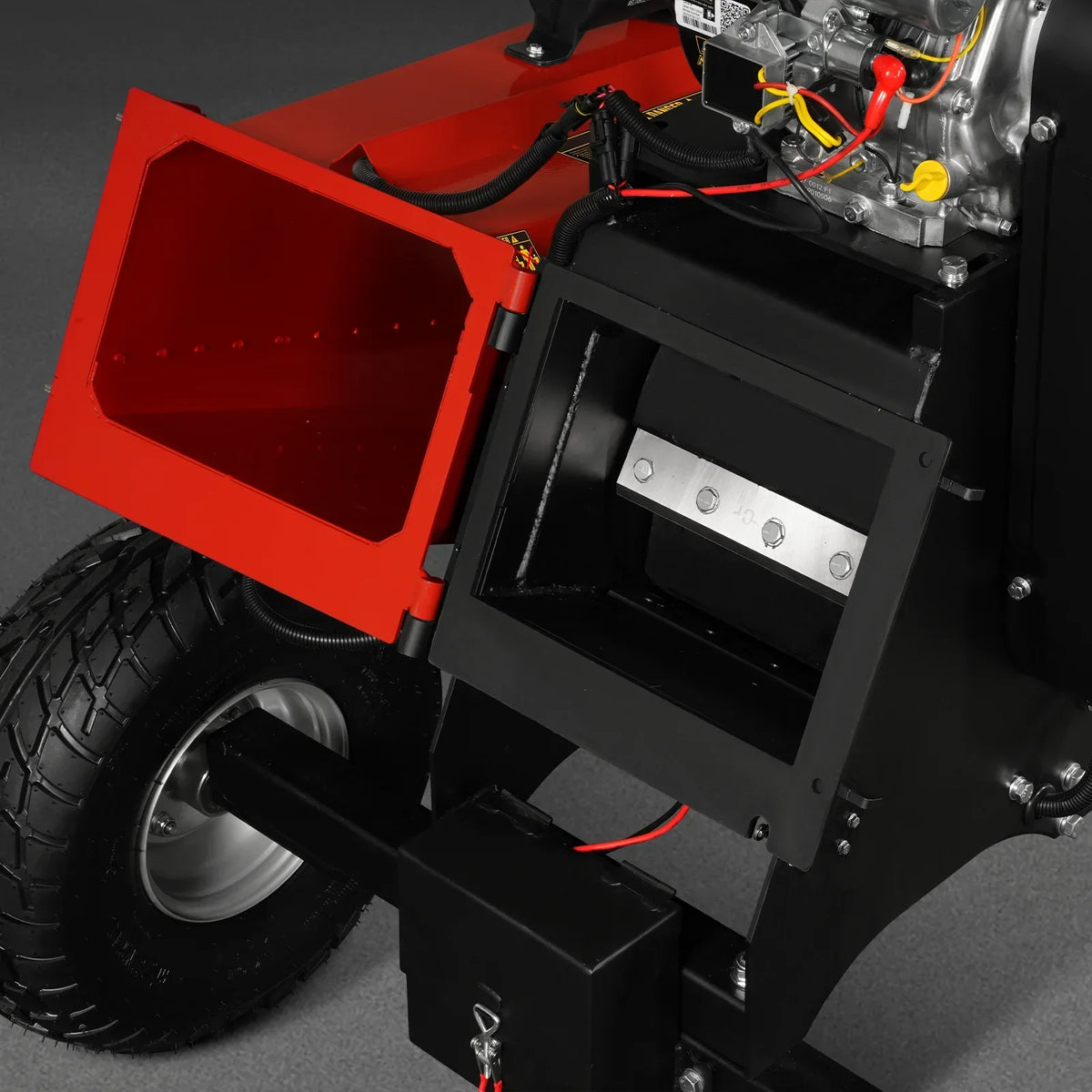 6 inch E-start B&S VANGUARD 408cc 14hp Gasoline Engine Powered Drum Wood Chipper ,  P4206