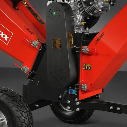 6 inch E-start B&S VANGUARD 408cc 14hp Gasoline Engine Powered Drum Wood Chipper ,  P4206