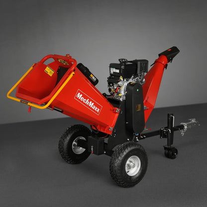 6 inch E-start B&S VANGUARD 408cc 14hp Gasoline Engine Powered Drum Wood Chipper ,  P4206