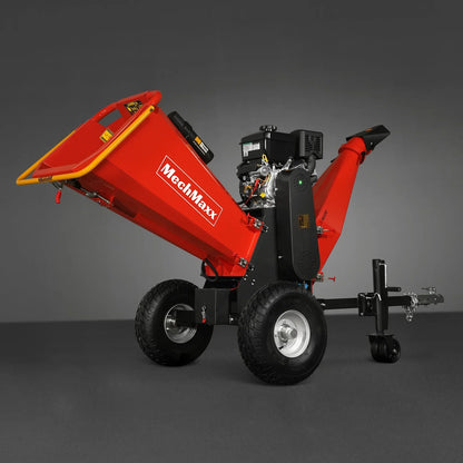 6 inch E-start B&S VANGUARD 408cc 14hp Gasoline Engine Powered Drum Wood Chipper ,  P4206