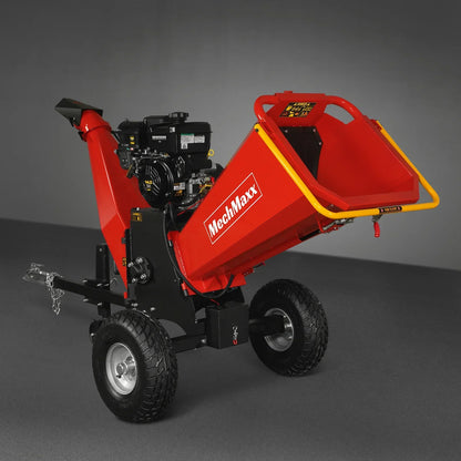 6 inch E-start B&S VANGUARD 408cc 14hp Gasoline Engine Powered Drum Wood Chipper ,  P4206