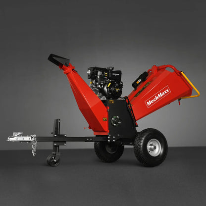 6 inch E-start B&S VANGUARD 408cc 14hp Gasoline Engine Powered Drum Wood Chipper ,  P4206