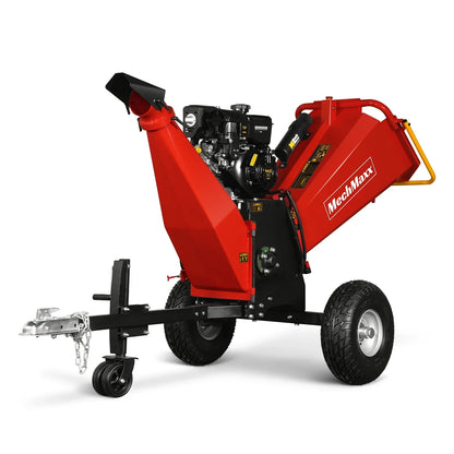 6 inch E-start B&S VANGUARD 408cc 14hp Gasoline Engine Powered Drum Wood Chipper ,  P4206