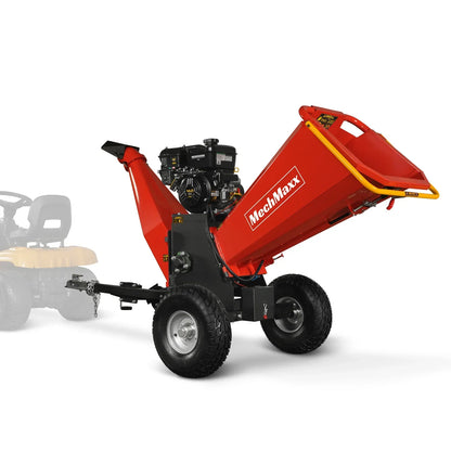 6 inch E-start B&S VANGUARD 408cc 14hp Gasoline Engine Powered Drum Wood Chipper ,  P4206
