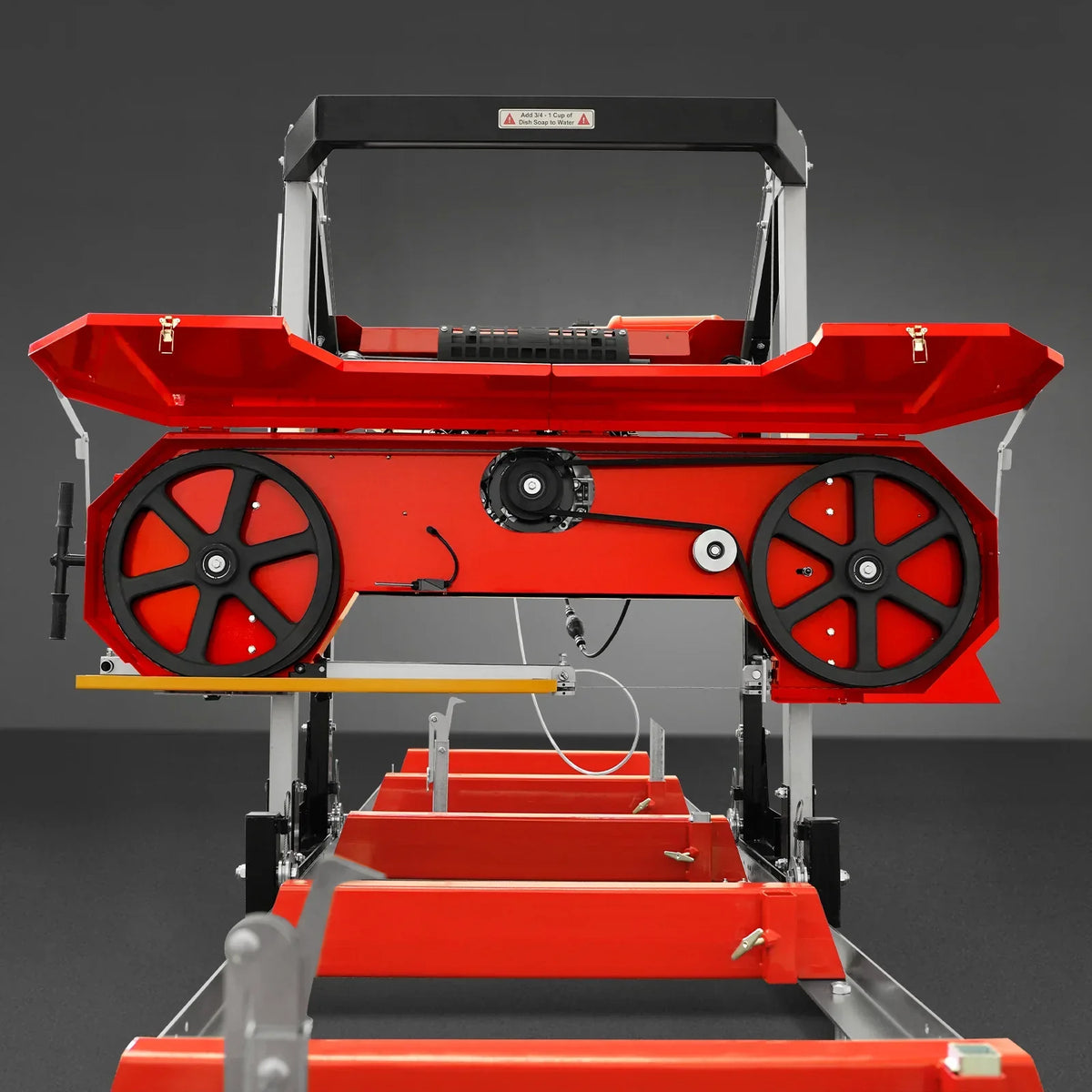 36" MAX Portable Sawmill,  25HP 750cc ZONSEN V-Twin Engine,  36" Board Width,  20' Track Length,  (10 x Blades Included),  SM-36MAX