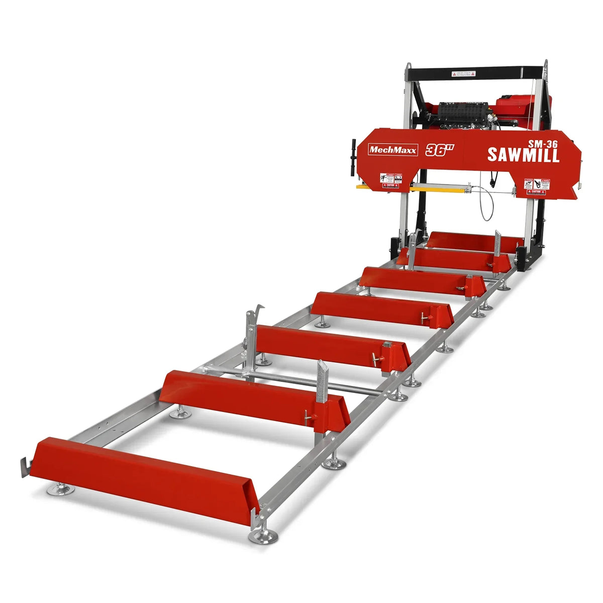36" MAX Portable Sawmill & 8" Wood Chipper Bundle
