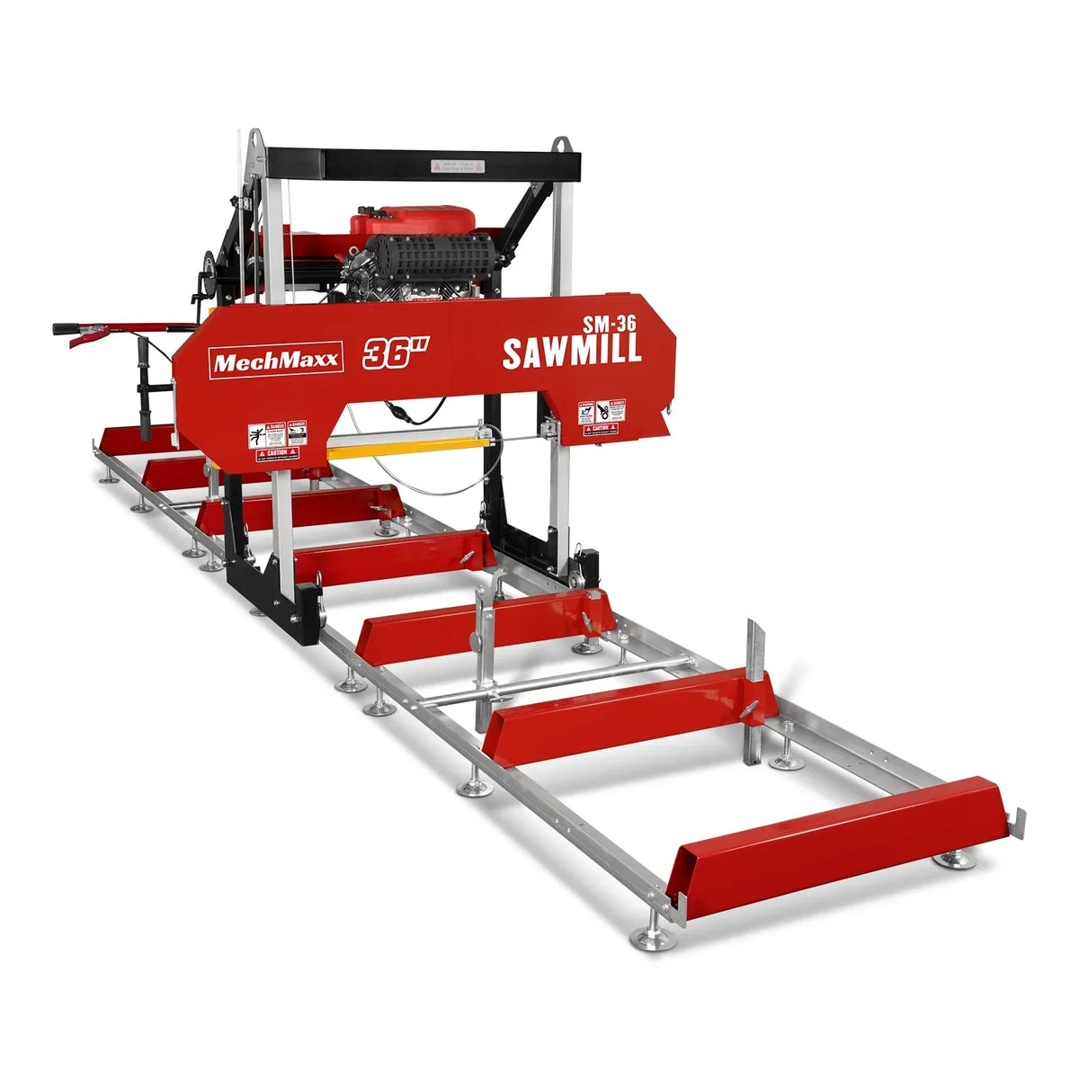 36" MAX Portable Sawmill & 8" Wood Chipper Bundle