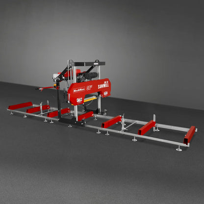MechMaxx 36" MAX Portable Sawmill,  750cc 25HP ZONSEN V-Twin Engine,  36" Board Width,   20' Track Length,  ( 10 x Blades Included) SM36MAX
